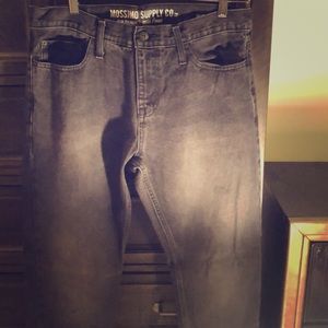 Mossimo Supply Company slim straight jeans
